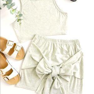 Skirt set